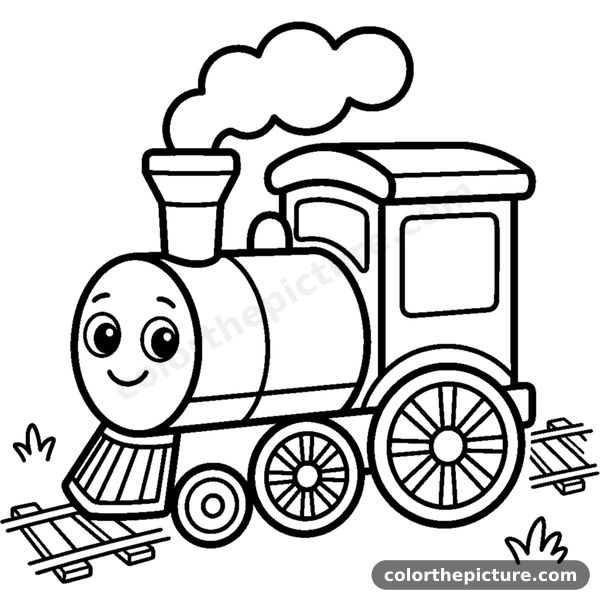 Giant Square with Thick Lines coloring page