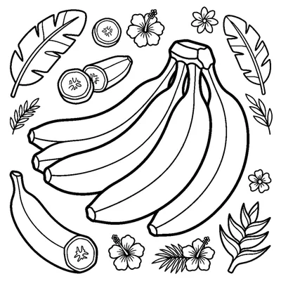 A bunch of bananas