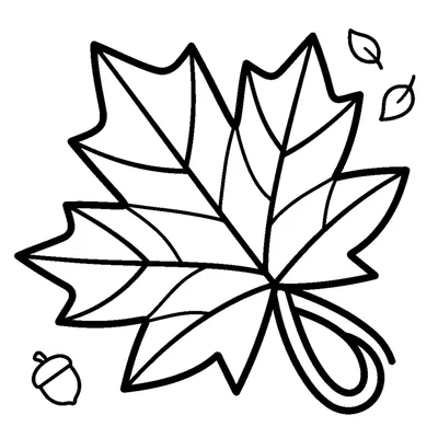 A big leaf falling in autumn