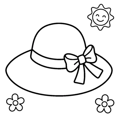 A big sun hat for a hot summer day