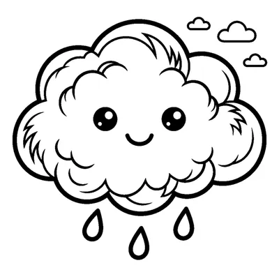 Big Puffy Rain Cloud