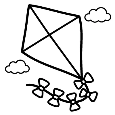 Diamond-Shaped Kite