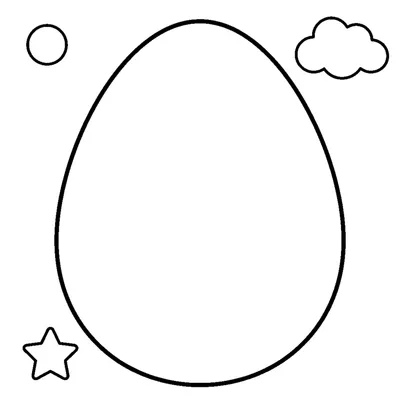 Simple Oval Egg
