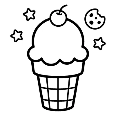 A single scoop of vanilla ice cream in a cone