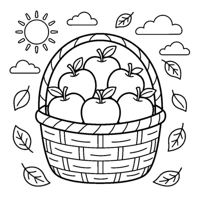 Let's count the 6 red apples in the basket