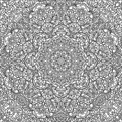 Kaleidoscope Mosaic Mandala